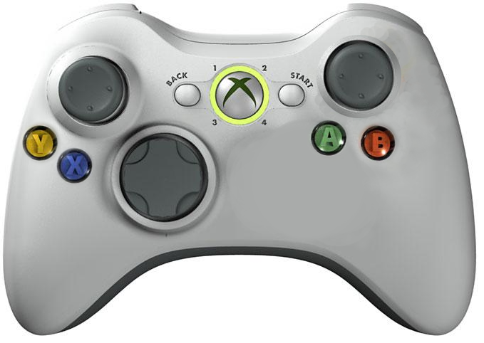 A modified Xbox 360 controller, version 1